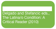 Privatization of Immigration
Delgado and Stefancic eds.,
The Latina/o Condition: A Critical Reader (2010)
