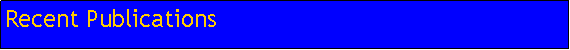 Text Box: Recent Publications