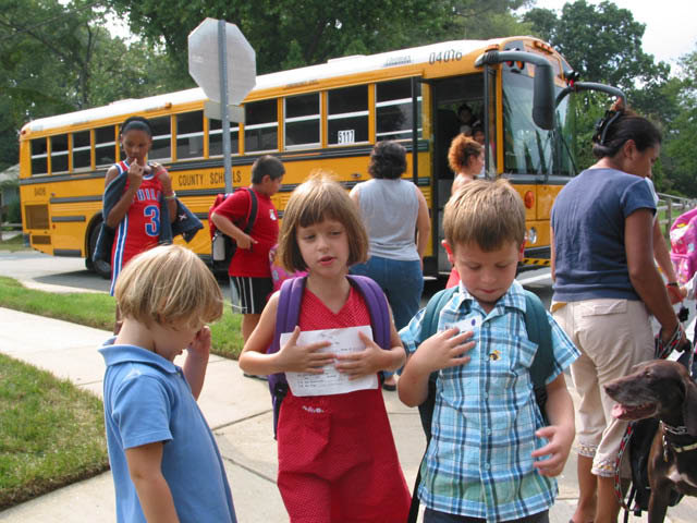 getting off the bus 2