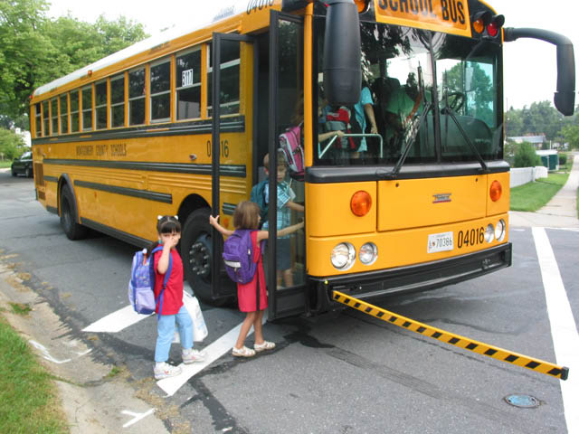 getting on the bus 2