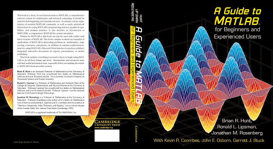 Cover for A Guide to MATLAB