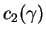 $ c_2(\gamma)$