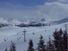 Another view from the lodge, snow covered mountains