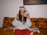 Wendy with Elmo
