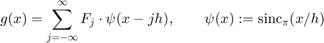 Interpolation: Find good approximation from given samples