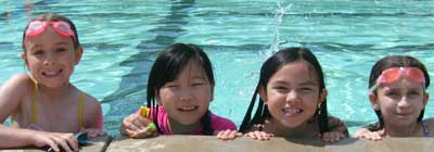 Swimming at Camp