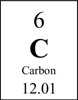 Carbon as seen on the Periodic Table