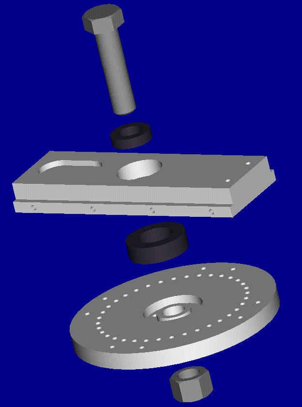 Exploded view of the Base Design MOZ