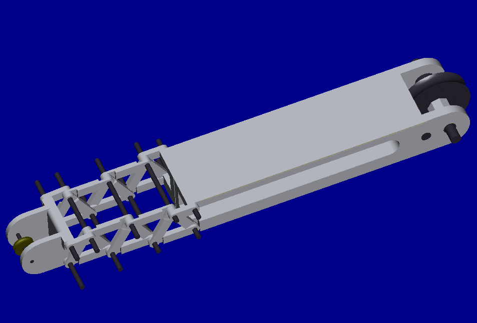 Pro/E drawing of Boom design